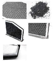 Салонный HEPA фильтр с угольными гранулами.
